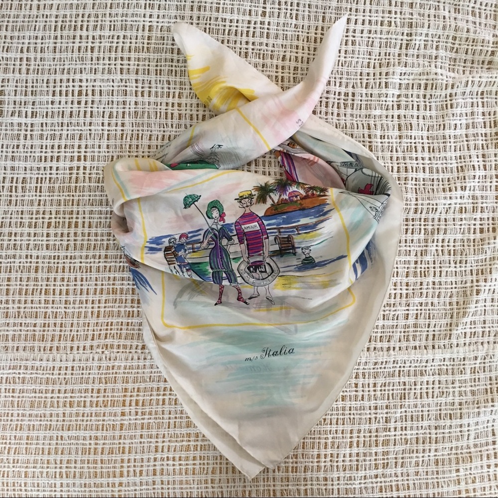 Vintage Home Lines Cruise Scarf
